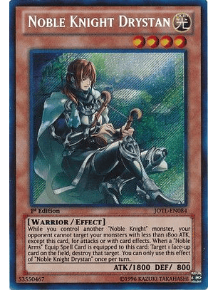 Noble Knight Drystan - JOTL-EN084 - Secret Rare 