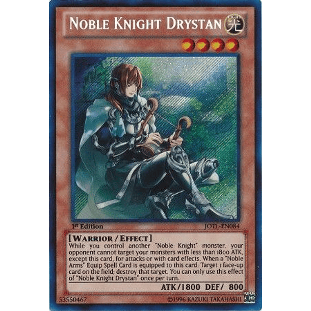 Noble Knight Drystan - JOTL-EN084 - Secret Rare 