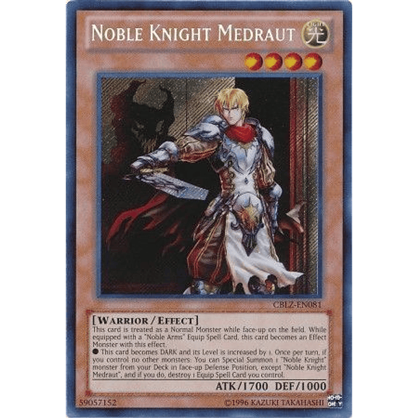 Noble Knight Medraut - CBLZ-EN081 - Secret Rare