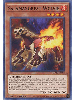 Salamangreat Wolvie - MP20-EN002 - Common 