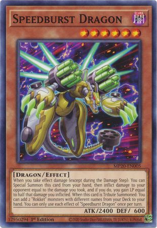 Speedburst Dragon - MP20-EN005 - Common 1