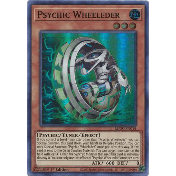 Psychic Wheeleder - MP20-EN014 - Ultra Rare