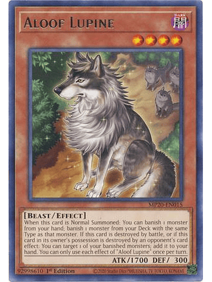 Aloof Lupine - MP20-EN015 - Rare