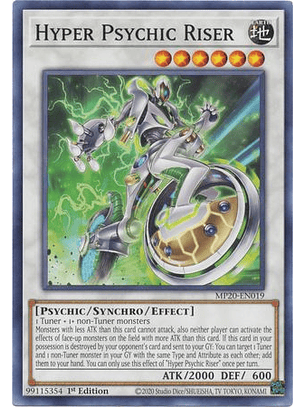 Hyper Psychic Riser - MP20-EN019 - Common