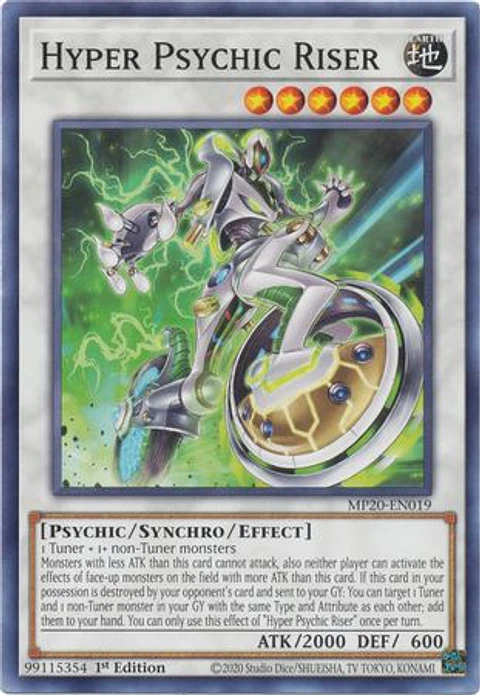 Hyper Psychic Riser - MP20-EN019 - Common