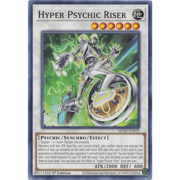Hyper Psychic Riser - MP20-EN019 - Common