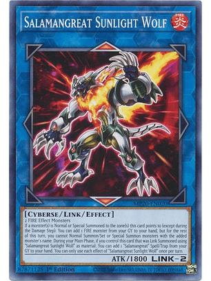 Salamangreat Sunlight Wolf - MP20-EN020 - Common