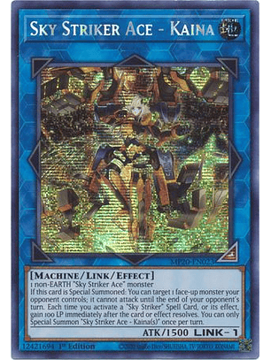 Sky Striker Ace - Kaina - MP20-EN023 - Prismatic Secret Rare