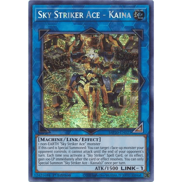 Sky Striker Ace - Kaina - MP20-EN023 - Prismatic Secret Rare