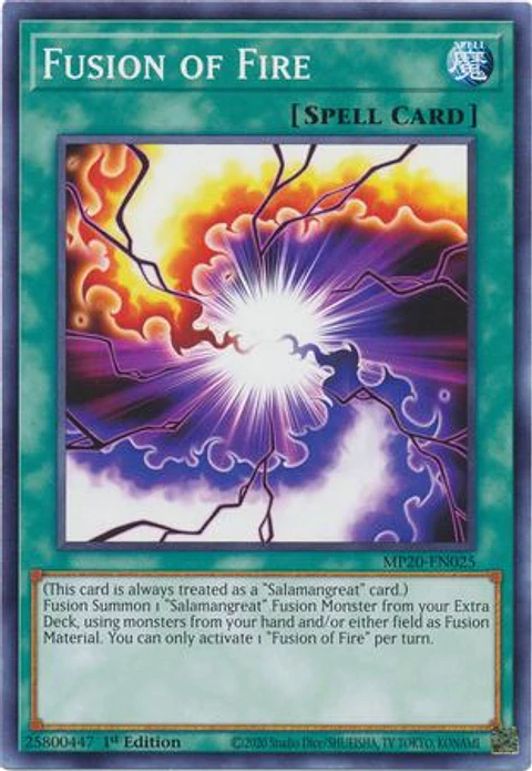 Fusion of Fire - MP20-EN025 - Common 