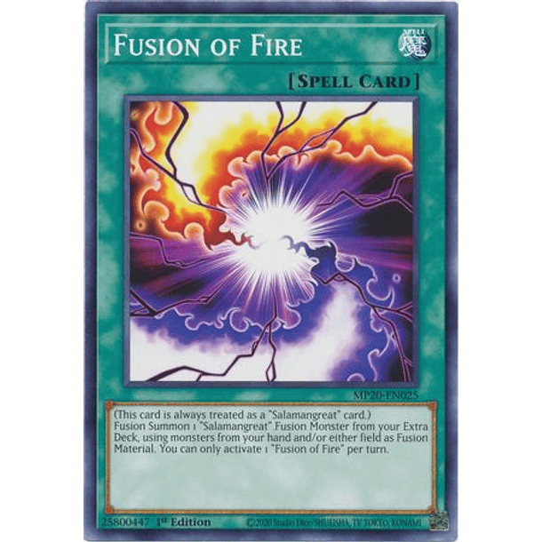 Fusion of Fire - MP20-EN025 - Common 