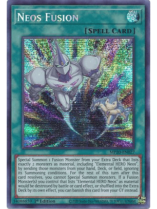 Neos Fusion - MP20-EN027 - Prismatic Secret Rare