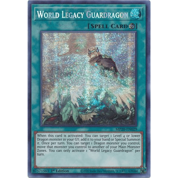 World Legacy Guardragon - MP20-EN029 - Prismatic Secret Rare