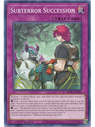 Subterror Succession - MP20-EN033 - Common