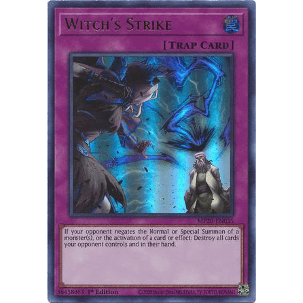 Witch's Strike - MP20-EN035 - Ultra Rare