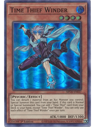 Time Thief Winder - MP20-EN037 - Super Rare