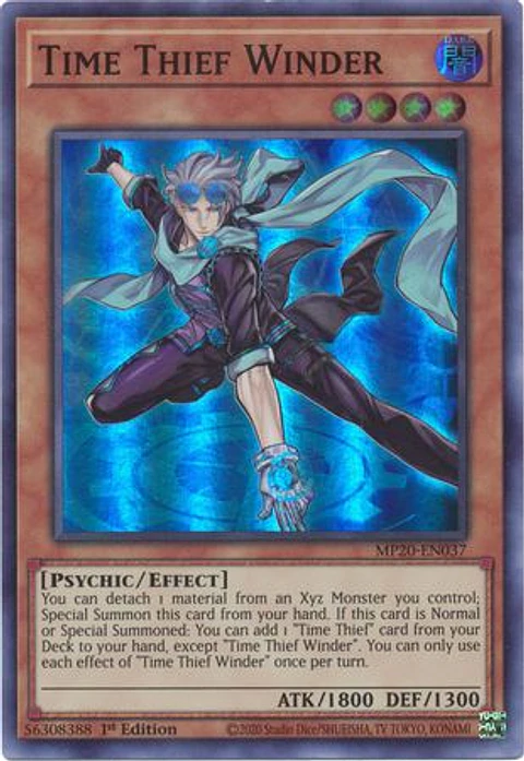 Time Thief Winder - MP20-EN037 - Super Rare