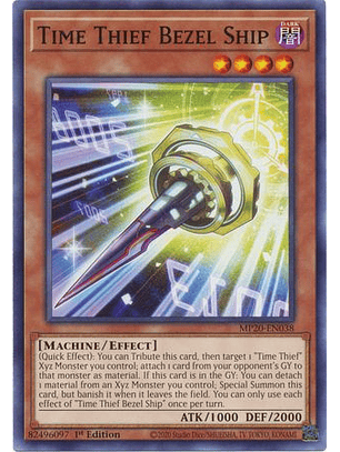 Time Thief Bezel Ship - MP20-EN038 - Common 