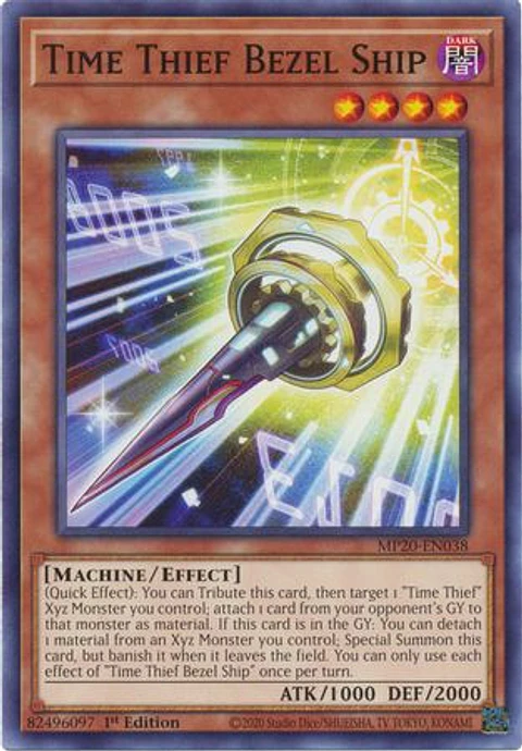 Time Thief Bezel Ship - MP20-EN038 - Common 