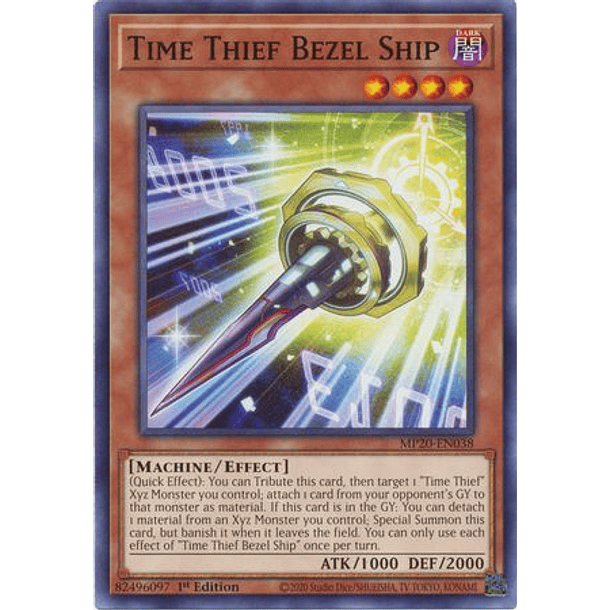 Time Thief Bezel Ship - MP20-EN038 - Common 