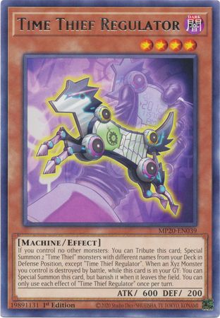 Time Thief Regulator - MP20-EN039 - Rare 1