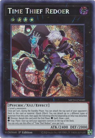 Time Thief Redoer - MP20-EN040 - Prismatic Secret Rare 1