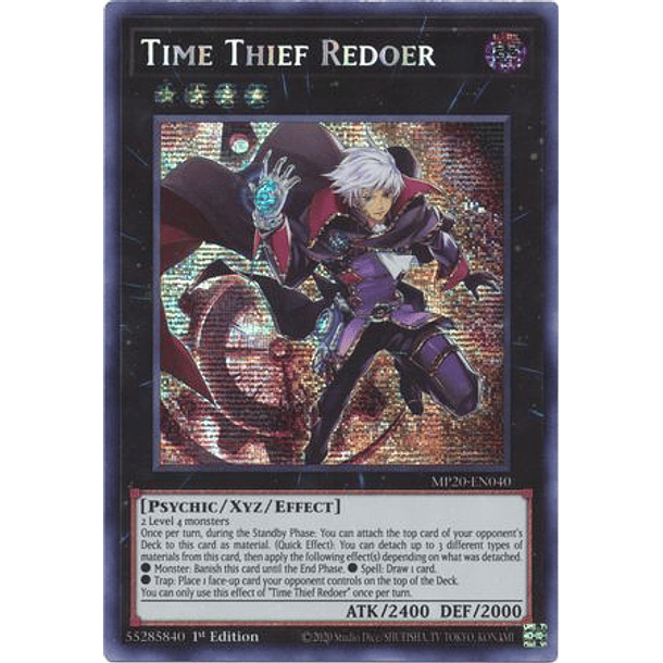 Time Thief Redoer - MP20-EN040 - Prismatic Secret Rare