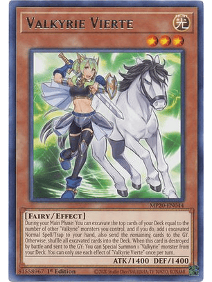 Valkyrie Vierte - MP20-EN044 - Rare