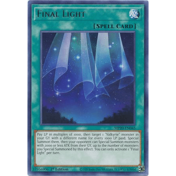 Final Light - MP20-EN045 - Rare 