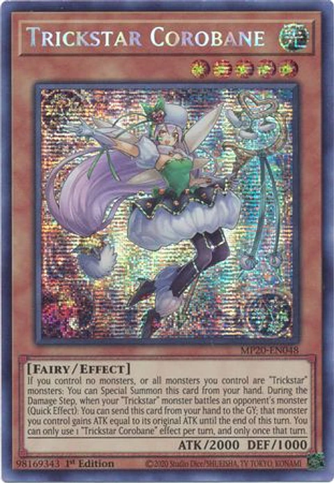 Trickstar Corobane - MP20-EN048 - Prismatic Secret Rare