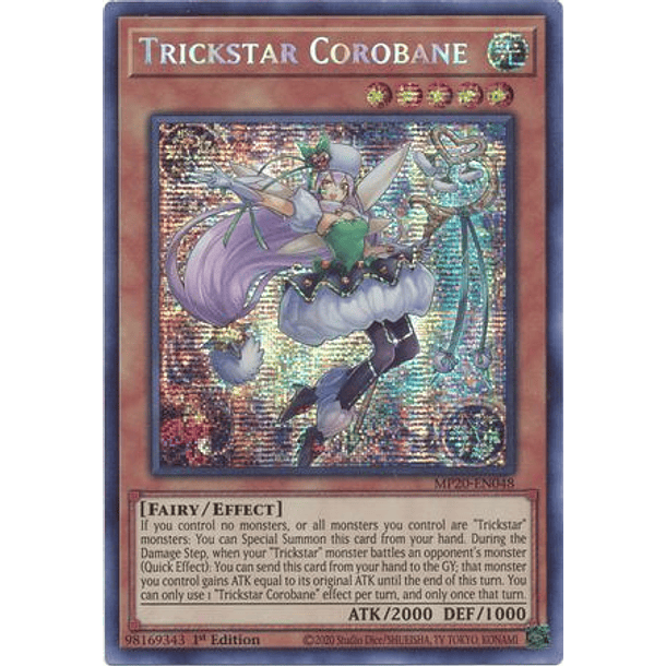 Trickstar Corobane - MP20-EN048 - Prismatic Secret Rare