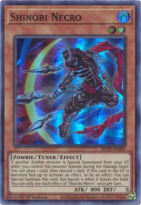 Shinobi Necro - MP20-EN049 - Super Rare