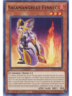 Salamangreat Fennec - MP20-EN051 - Common