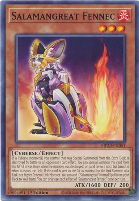 Salamangreat Fennec - MP20-EN051 - Common