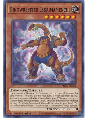 Dinowrestler Eskrimamenchi - MP20-EN052 - Common
