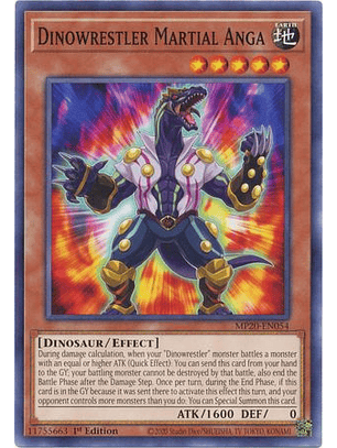 Dinowrestler Martial Anga - MP20-EN054 - Common
