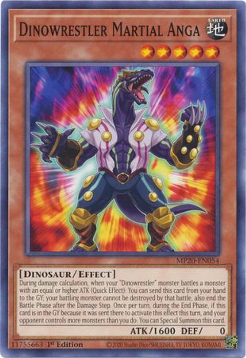 Dinowrestler Martial Anga - MP20-EN054 - Common