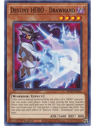 Destiny HERO - Drawhand - MP20-EN055 - Common