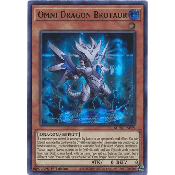 Omni Dragon Brotaur - MP20-EN059 - Ultra Rare