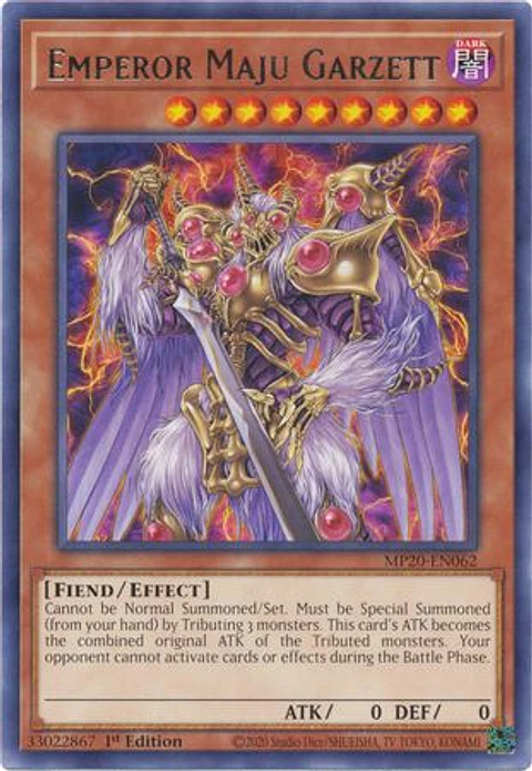 Emperor Maju Garzett - MP20-EN062 - Rare