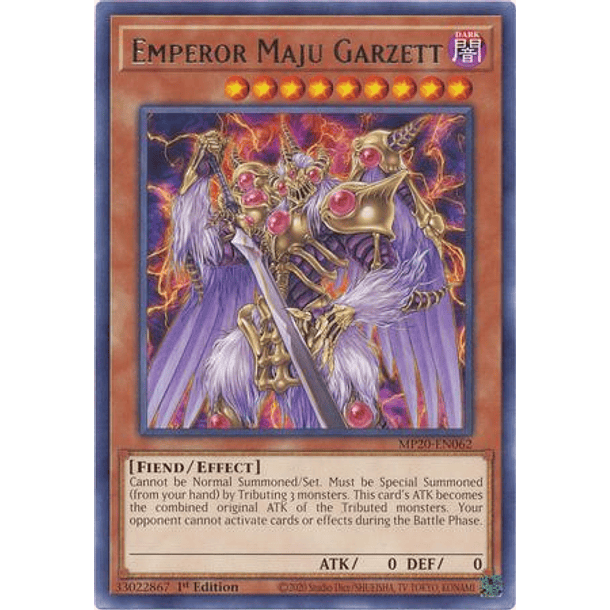 Emperor Maju Garzett - MP20-EN062 - Rare