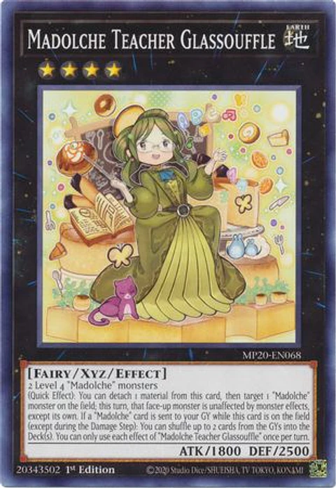 Madolche Teacher Glassouffle - MP20-EN068 - Common