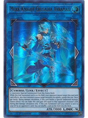 Mekk-Knight Crusadia Avramax - MP20-EN071 - Ultra Rare