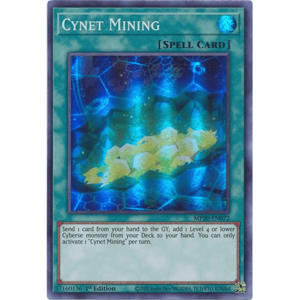 Cynet Mining - MP20-EN072 - Super Rare