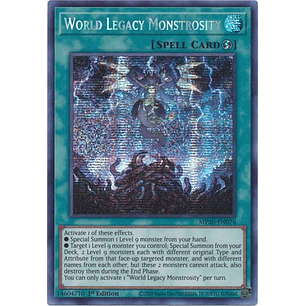 World Legacy Monstrosity - MP20-EN076 - Prismatic Secret Rare