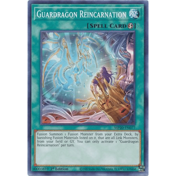 Guardragon Reincarnation - MP20-EN077 - Common