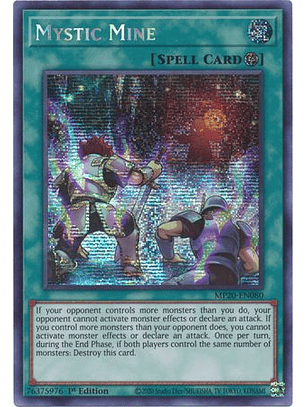 Mystic Mine - MP20-EN080 - Prismatic Secret Rare 