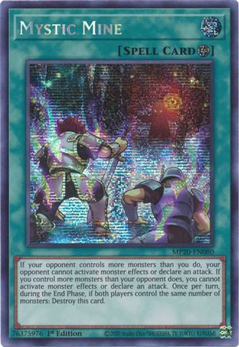 Mystic Mine - MP20-EN080 - Prismatic Secret Rare 