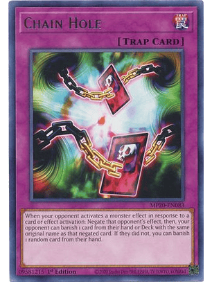 Chain Hole - MP20-EN083 - Rare 