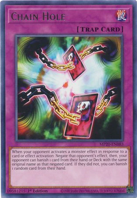 Chain Hole - MP20-EN083 - Rare 